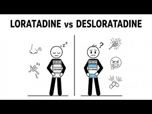 Loratadine vs Desloratadine: What’s the REAL Difference? | Fast & Clear Explanation