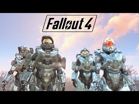 Fallout 4: Halo Armor Mod- Master Chief and Blue Team (PC)