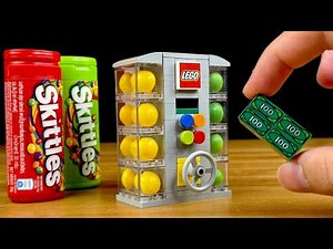 I built a Tiny LEGO Vending Machines That Works
