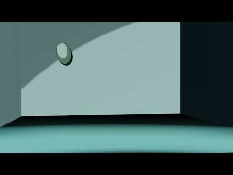 Relaxing Bouncing Ball Animation with Soothing Music | Loop Animation