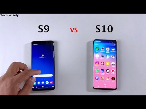 SAMSUNG S9 vs S10 in 2022 - SPEED TEST