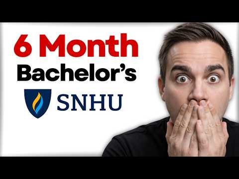 SNHU Bachelor's Degree in 6 Months or Less? (Hidden Programs)