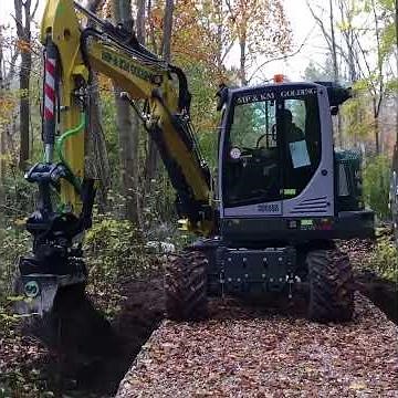 Wacker Neuson EW65 with Steelwrist