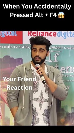When You Accidentally Pressed Alt + F4 😱 #ytshorts #windows #computer