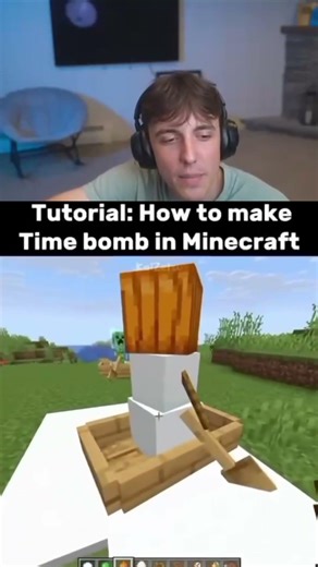Minecraft Time Bomb Explosion Tutorial