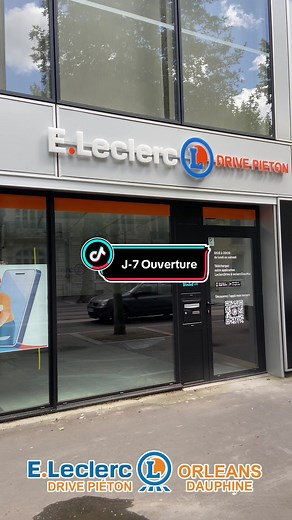 Ouverture du Drive Piéton à Orléans