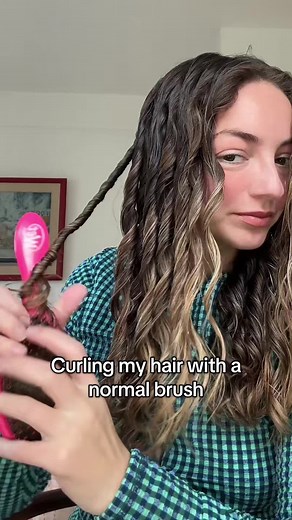 Curly Hair Routine: No Heat Brush Method for Waves