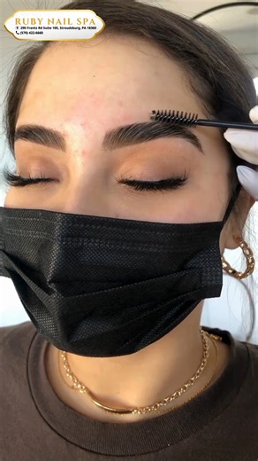 🌟 Perfectly Shaped, Bold Brows! 🌟 Our eyebrow tinting service gives you beautifully shaped and bold brows that frame your face, lasting for weeks! 💖 ______________________ 𝐑𝐮𝐛𝐲 𝐍𝐚𝐢𝐥𝐬𝐩𝐚 𝐒𝐭𝐫𝐨𝐮𝐝𝐬𝐛𝐮𝐫𝐠 𝐏𝐀 🎯 290 Frantz Rd Suite 105, Stroudsburg, PA 18360 ☎ (570) 422-6660 𝐈𝐧𝐬𝐭𝐚𝐠𝐫𝐚𝐦: rubynailspastroudburg 𝐅𝐚𝐧𝐩𝐚𝐠𝐞: https://www.facebook.com/RubyNailSpaStroudsburg/ #stroudsburgevents #stroudsburgnailsalon #stroudsburgeyelashextensions #pennsylvanianails #poconona