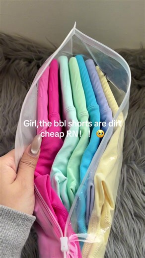 Affordable BBL Gym Shorts for Active Girls