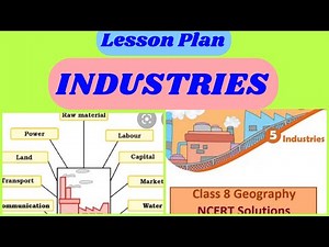 Social Science||Lesson Plan||Industries||Class8th||NCERT