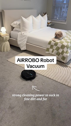 The best affordable robot vacuum cleaner!! And ITS ON SALE NOW FOR BLACK FRIDAY!!!! 🤩 AIRROBO P20 vacuum cleaner ✨✨ @Airrobo Love mine so much, I can’t stop using it because it works sooo well! Get yours while they still have them in stock and on sale! #AIRROBOP20 #AIRROBO #BlackFriday #BlackFridaySales #robotvacuumcleaner #robotvacuum #robotvacuumonsale #bfsales #shoppinghaul #petfriendly #giftideas #lowvolumevacuum #quietvacuum #petcare #vacuum #vacuumcleaner #bestvacuum #petfur #dogshedding