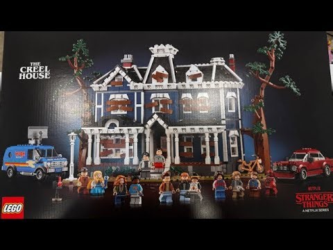 Building the LEGO Stranger Things Creel House LIVE 🧱👻