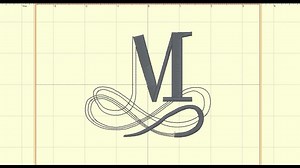 Christmas Machine Embroidery Letter M, Elegant Monogram Font M, Wedding Design Linen Letter, Embroidery Font Design File - Etsy