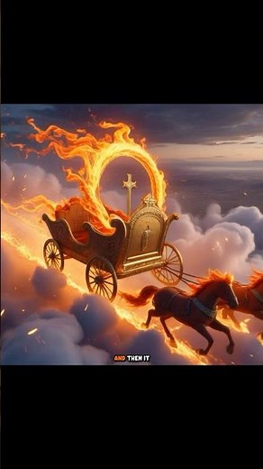 The Moment When Elijah Was Taken By The Fiery Chariot! #biblestories #animation #faith