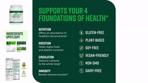 Vibrant Health Green Vibrance Powder, 23.28 oz