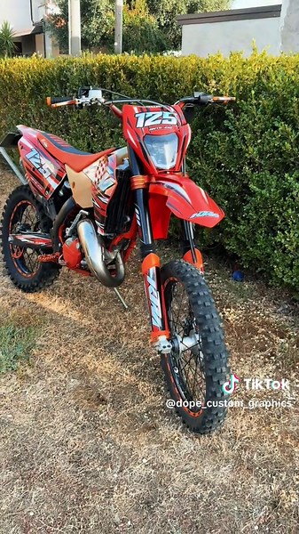 KTM 100% FULL CUSTOM Graphic Kits