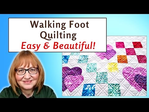 These 3 Walking Foot Quilting Methods Will Change How You Finish Quilts!