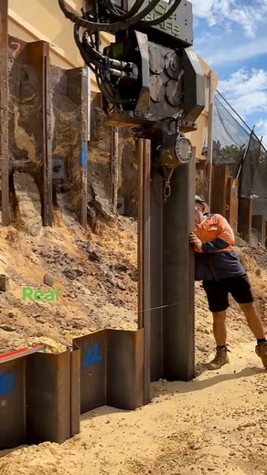 88K views · 176 reactions | Real time sheet piling @mesosolutionsaustralia | Civil Engineering QS | Facebook