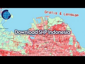 How to Download Shapefile Data (SHP) for All of Indonesia on Ina-Geoportal