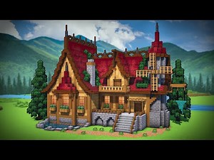 Minecraft: How To Build A Fantasy House | Easy Tutorial