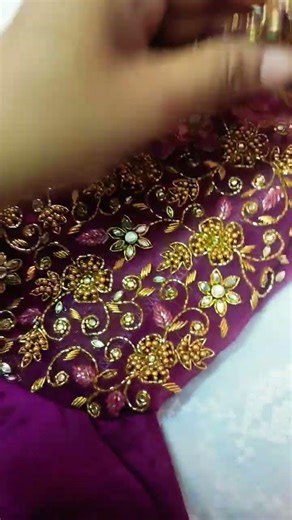 sleeve full ari work design💫 K❤M tailoring✨