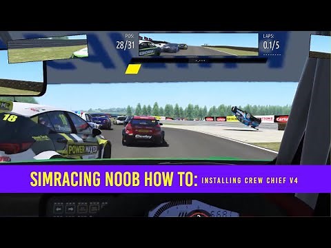 Sim Racing // Installing and using Crew Chief