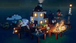 I'm instantly hooked on this colony sim where you build a town on the ocean