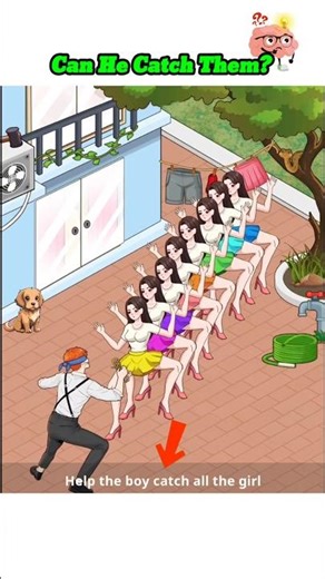 Can He Catch Them All Before Time Runs Out? #games #shorts