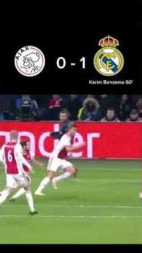 Ajax vs Real Madrid | Champions League