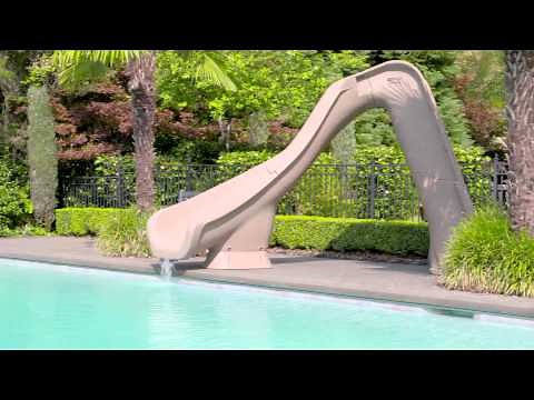 Pool Slides | Typhoon Pool Slide by S.R.Smith is Serious Fun