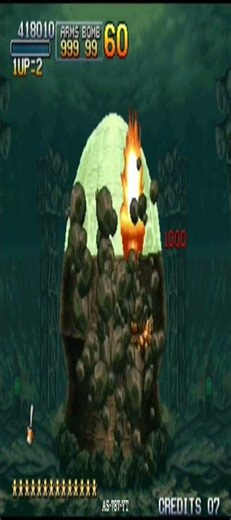 [ AS ] metal slug 3 - super flame shot [ short 2 - cheats equipped ] #fyp #games