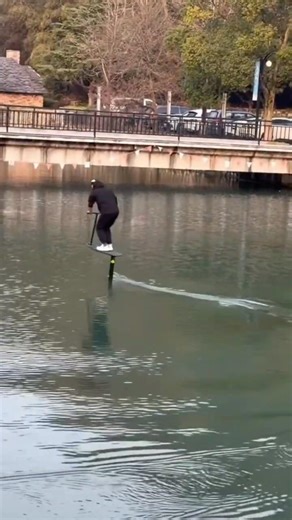 #diy #homemade #powerless #water #scooter #cardioworkout #funnyvideo #buycanadian #peace #tolive