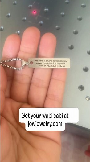 ❤️ Engraved Message Necklace – A Gift They’ll Treasure Forever ✨