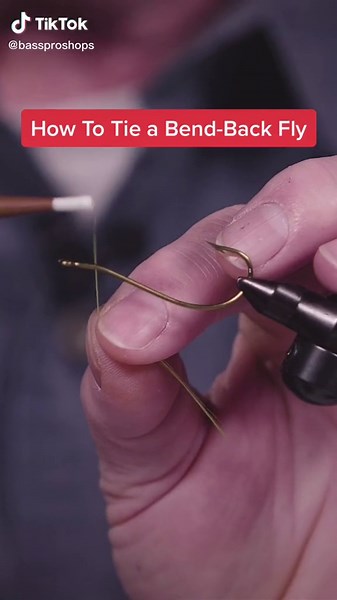 How to tie a Bend-Back Fly #basspro #flyfishing #flytying