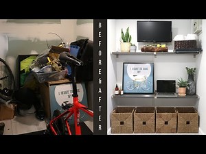 I TURNED A CLOSET INTO A HOME GYM!