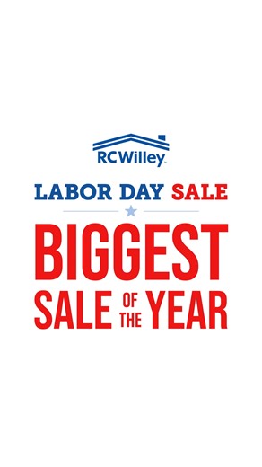 Refresh your space with Labor Day Deals 🏠 Don't miss out on amazing prices from the BIGGEST sale of the year 🎉 | RC Willey