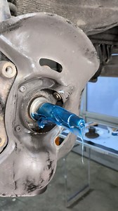 1.6M views · 4.6K reactions | Completing the new wheel bearing on grandpas Mercedes #mechanic #repair #mercedesbenz #w124 #classiccar #diesel #suspension #diy | Marius RBE | Facebook