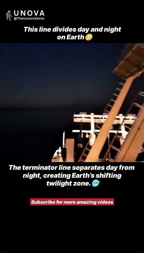 The Moving Line That Divides Day and Night 🌍