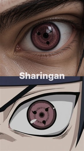 Naruto Eyes: Real vs Original