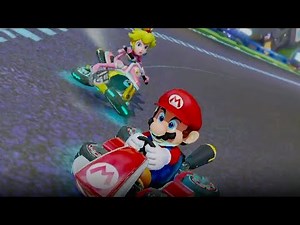 Mario Kart 8 (Wii U) - 100% Walkthrough Part 28 Gameplay 200cc Crossing Cup, Final Credits & Egg Cup