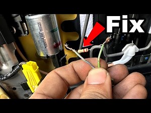 How to Fix Airbag warning light system|| dtc B0070 || B0020
