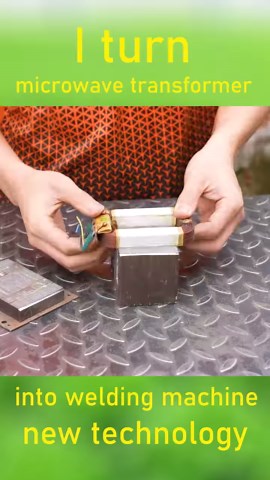I turn microwave transformer into a welding machine new technology | King Homemade