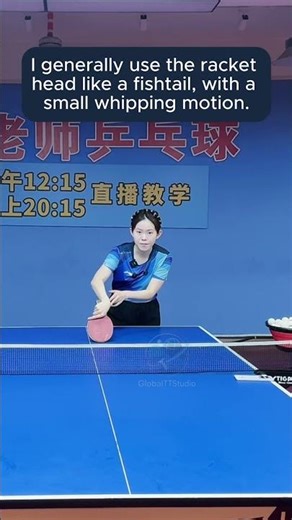 The "Fishtail" Hack for Heavy Backspin Push🏓 #tabletennistips #pingpongtips