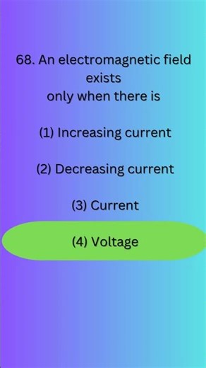 Electrical MCQ Questions #Electrical #Shorts