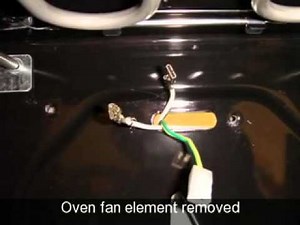 How to replace an oven element in an electric cooker