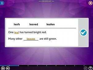 Lexia Core 5 Reading Level 12 Irregular Plurals And Verbs Skill Check #2