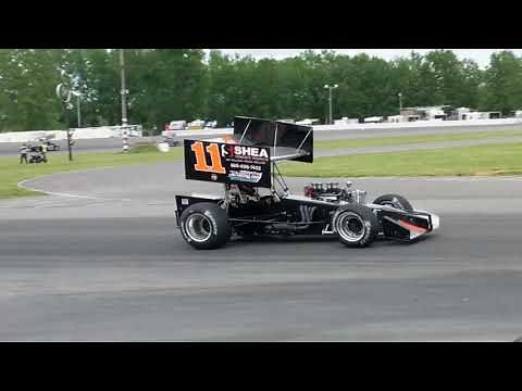 ISMA Super Modifieds Lancaster Speedway 2018 practice