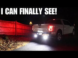 Adding Bright Backup Lights to My F-150!
