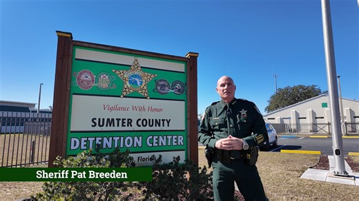 On January 13, at approximately 11 PM, Sumter County Deputies and Wildwood Police Department Officers spotted an individual driving with a suspended license. The deputy attempted a traffic stop in the area of US Hwy 301/Main St. within Wildwood City Limits however, the driver began traveling at a high rate of speed, and in a reckless manor south bound on Main St. The deputy disengaged his attempt at the traffic stop due to public safety concerns. A few minutes after disengaging from the traffic