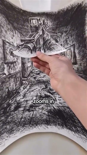 This Man Created A Portal With Paper 🎨